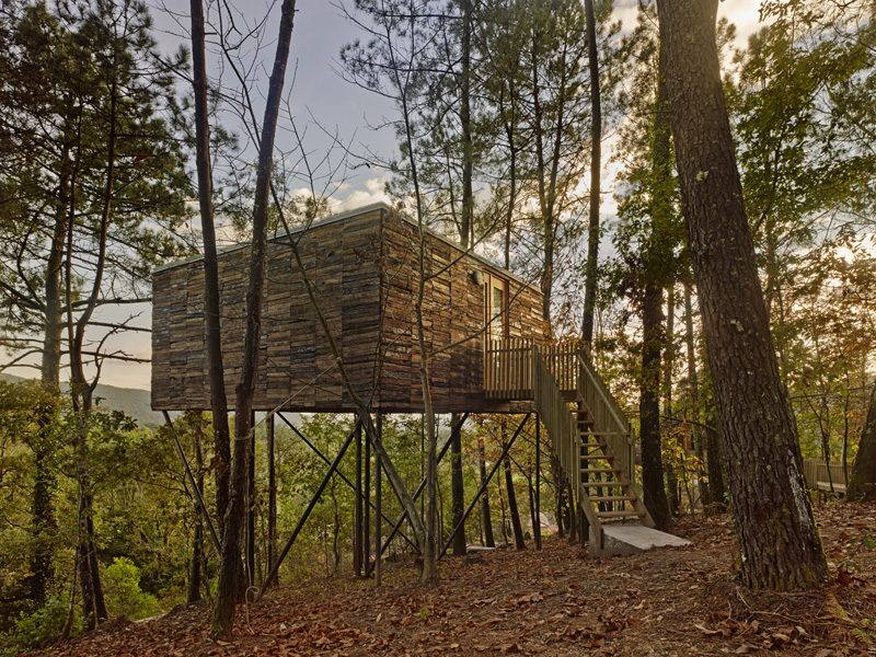 Casas prefabricadas de diseño Addomo. Cabañitas del bosque